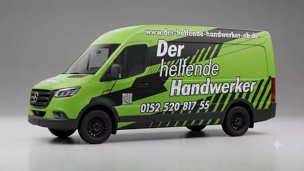 Transportdienstleistungen – Firmentransporter Der helfende Handwerker